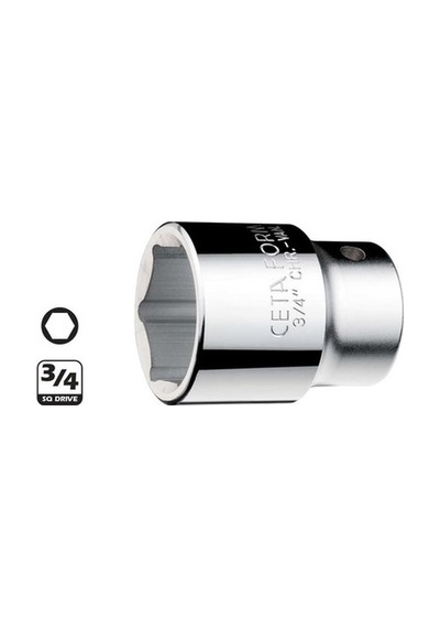 Ceta Form C32-h32 32 Mm 3/4” 6 Köşe Lokma Anahtar