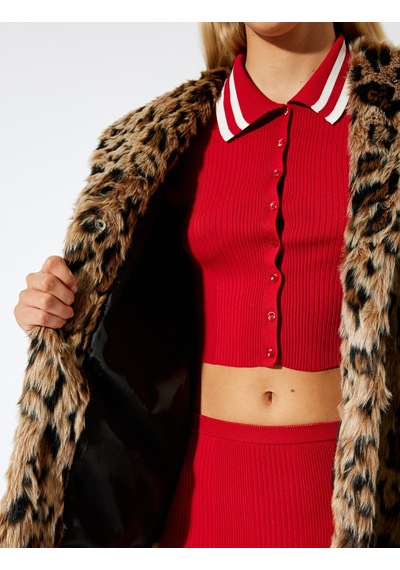 Koton Suni Kürk Kaban Oversize Leopar Desenli Şal Yaka Kapüşonlu Cep Detaylı Leopar Desenli 5wal00044ıw Leopar Desenli Çok Renkli Koton Suni Kürk Kaban Oversize Leopar Desenli Şal Yaka Kapüşonlu Cep Detaylı Leopar Desenli 5wal00044ıw Leopar Desenli Çok Renkli
