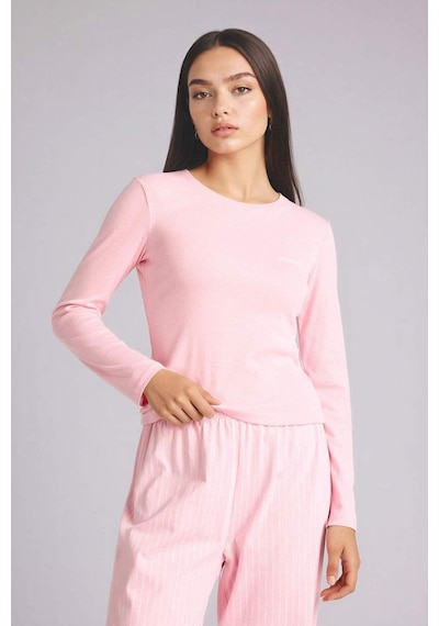 Defacto Regular Fıt Uzun Kollu 2li Takım H0722ax26sppn149 Pembe-pn149