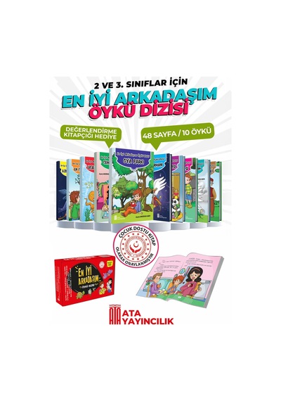 Ata Yayıncılık En Iyi Arkadaşım Öykü Dizisi (1, 2 Ve 3. Sın