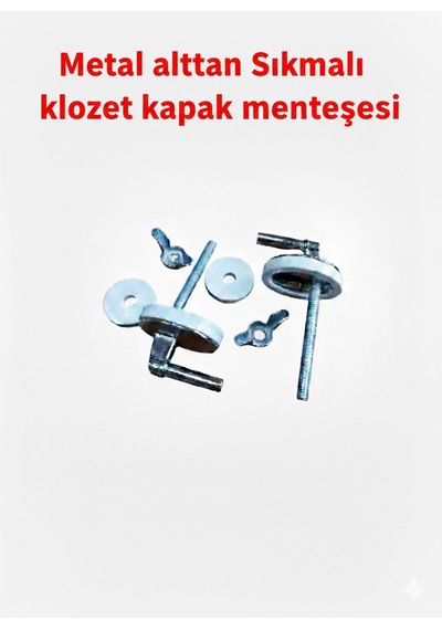 Metal Alttan Sıkmalı Klozet Kapak Vidası Diğer