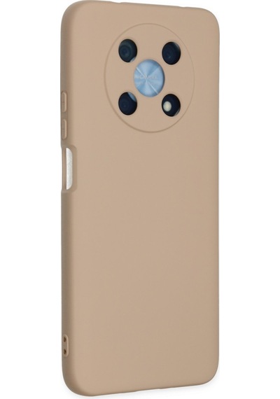 Newface Huawei Nova Y90 Kılıf Nano İçi Kadife Silikon - Pudra pudra