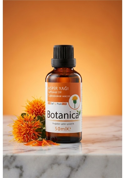Botanica %100 Saf Aspir Yağı Soğuk Sıkım Doğal Masaj Besleyici Yumuşatıcı Cilt Bakımı Bitkisel 50 Ml 50 ML