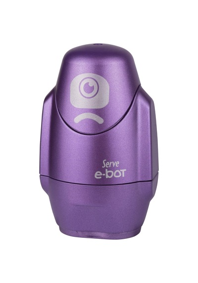 Serve E-bot Silgili Kalemtiras Metalik Mor Tekli