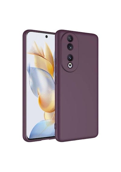 Honor 90 Kılıf Zore Mara Lansman Kapak Mürdüm