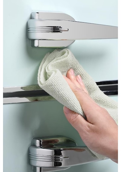 Çok Amaçlı Rulo Mikrofiber Temizlik Bezi 30x30 75 Yapraklı Yosun Yeşili Beyaz