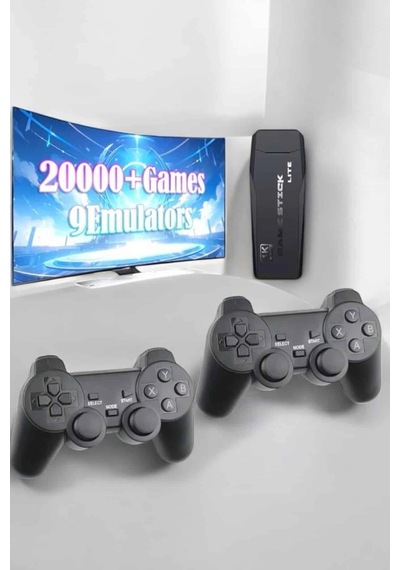 Hubrendy Tekno 20.000 Oyunlu Premium Model Oyun Konsolu 8k Android Tv Hd Game Stick