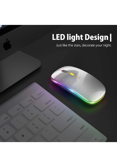 Black Bird Game Center BWM6 Rgb Şarjlı 1600 DPI Kablosuz Mouse