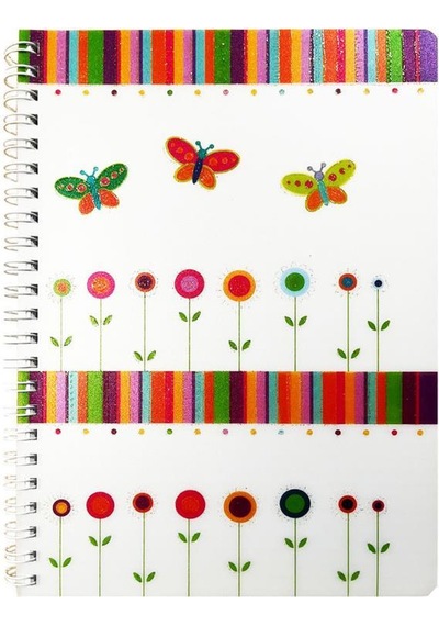 Özgün 210x297 Mm Naturel Pearl Simli Plastik Kapak Defter 160 Yaprak Kareli Krt-103493 Sarı - Beyaz