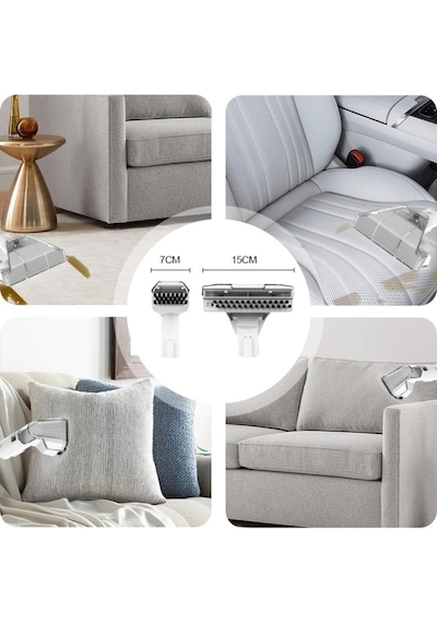 HZL Portable Carpet Cleaner, Halı Koltuk Yıkama Makinesi, Güçlü Leke Çıkarıcı, Derinlemesine Temizlik