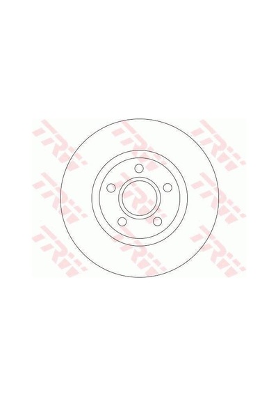 Volvo V40 Ön Fren Diski 1.6 Dizel 300 Mm 2012 Sonrası Trw