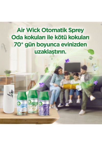 Air Wick Freshmatic Oda Kokusu Makine + Bahar Çiçekleri Yedek 250 ML
