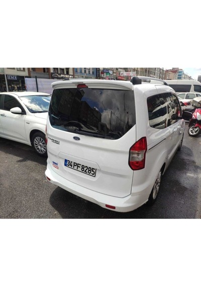 Courier Spoiler Beyaz Boyalı Bagaj Spoileri