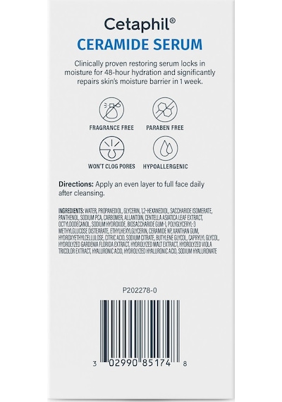 Cetaphil Ceramide Onarıcı Yüz Serumu 30ml