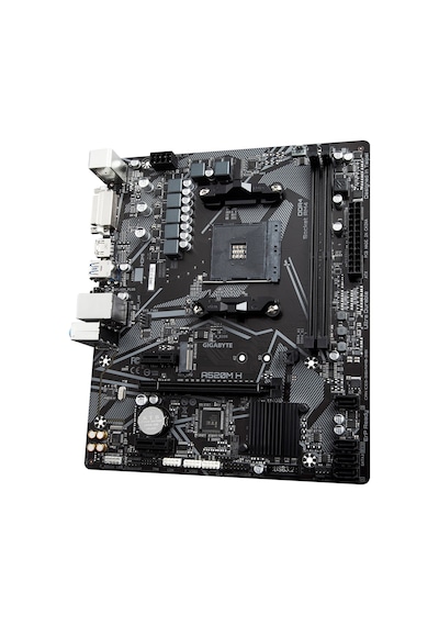Gigabyte A520M-H AMD A520 5000 MHz (OC) DDR4 Soket AM4 mATX Anakart