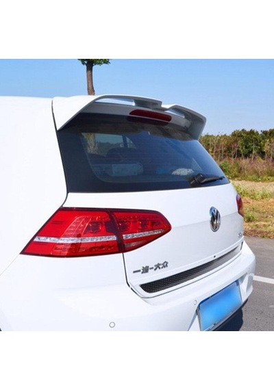 Volkswagen Golf 7 Oettinger Spoiler 2013 - 2020 Boyalı Parlak Siyah