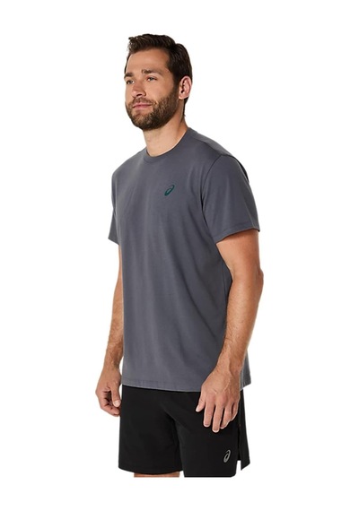 Asics Erkek Tişört Road Graphic Ss Tee 2031f026-021 Antrasit