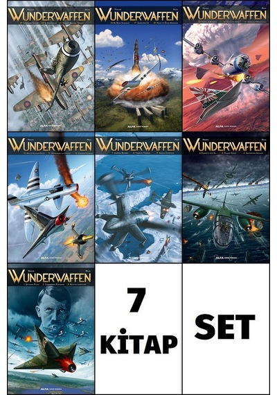 Wunderwaffen (1-2-3-4-5-6-7.Cilt) II. Dünya Savaşı 7 Kitap Çizgi Roman Set