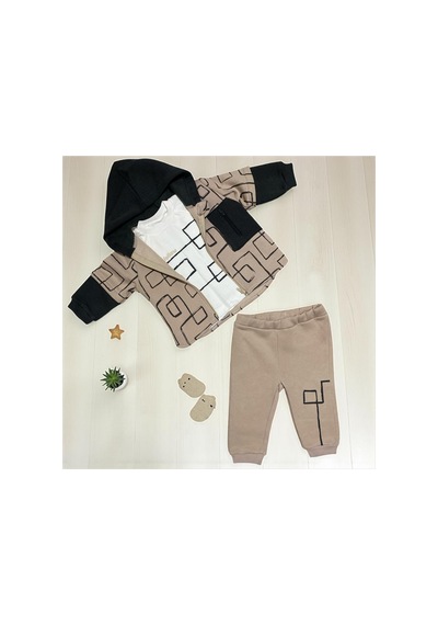 Altıntaş Baby Kapüşonlu Follow The Line Özgün Üçlü Takım Üç İplik Yeni Sezon Çizgili Karamel Çizgili Karamel Altıntaş Baby Kapüşonlu Follow The Line Özgün Üçlü Takım Üç İplik Yeni Sezon Çizgili Karamel Çizgili Karamel