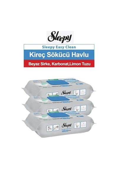 Kireç Sökücü Havlu 30'lu 3 Paket