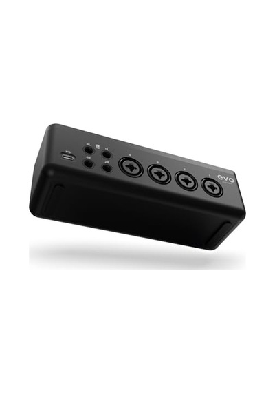 Evo8, Evo 8 Usb Ses Arabirimi Ses Kartı Müzik Üretimi İçin 4 İn / 4 Out Usb Ses Arayüzü, 48 Volt Phantom Besleme, 4 Mikrofon Preamp, Loopback, Windows/mac/Apple İos Uyumlu