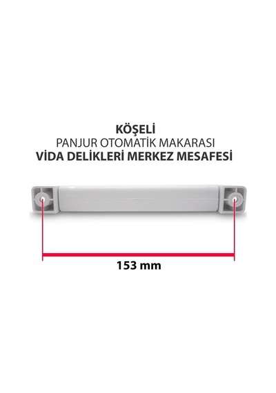 Panjur Makarası Köşeli Model, Panjur İpi Antrasit Gri - 5 Mt X 2 Adet