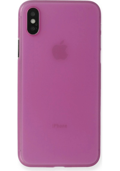 Gld-spt- Newface Apple Uyumlu iPhone X Kılıf Pp Ultra İnce Kapak - Pembe
