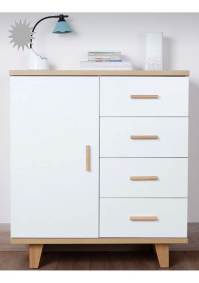 Bella Ahşap Kulp 96mm 9.6cm Lüks Country Mutfak Mobilya Dolap Çekmece Kulbu Doğal Ahşap