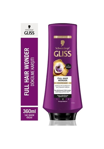 Gliss Saç Kremi 360ml. Full Hair Wonder 90638963