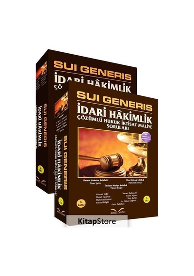 Sui Generis İdari Hakimlik - Murat Ispartalı -  Sezer Aydın - İkinci Sayfa