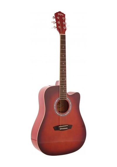 Washburn WA90C Red Burst Akustik Gitar