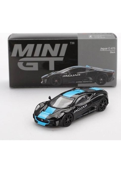 Mini Gt 1:64 Jaguar C-x75 Black Çok Renkli