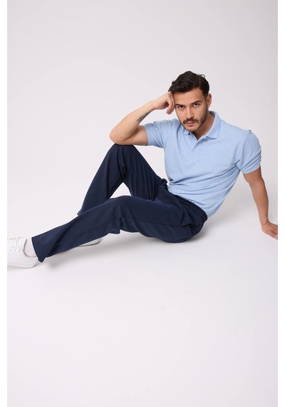 Defys Erkek Beli Lastikli Düz Paça Cepli Regular Fit Pantolon Lacivert - 747388787 Lacivert Defys Erkek Beli Lastikli Düz Paça Cepli Regular Fit Pantolon Lacivert - 747388787 Lacivert