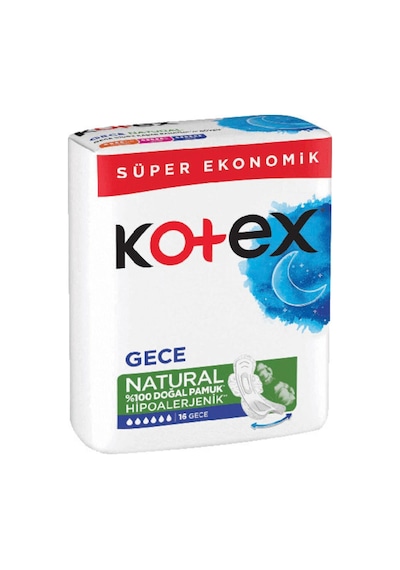 Kotex Ultra Hijyenik Ped Gece 16'lı