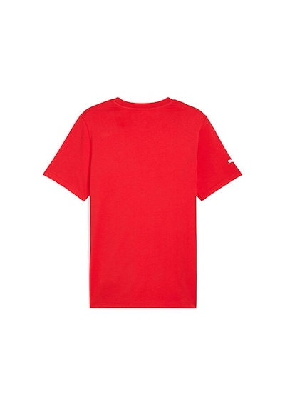 Puma F1 Ess Logo Tee 180g Erkek Günlük Tişört 63326403 Kırmızı Kırmızı