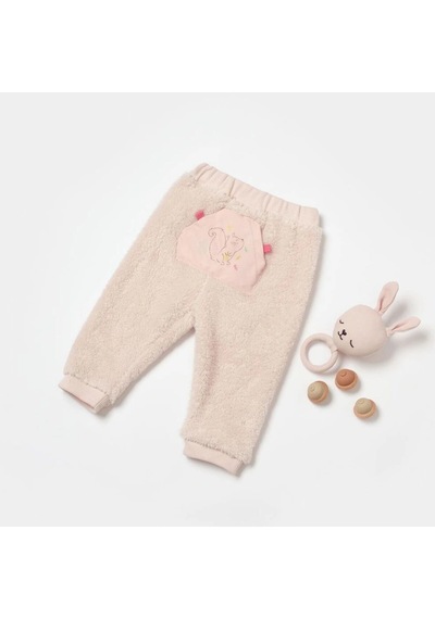 Bibaby Pretty Moment Bebek Pantolonu 57932 Pembe-ekru