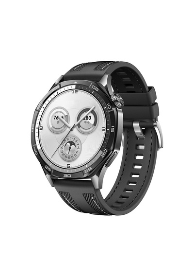 Huawei Watch Gt 5 Uyumlu Zore Krd-128 Silikon Kordon-siyah