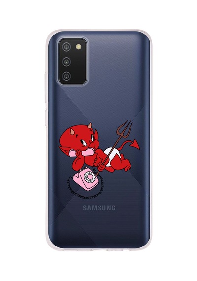Samsung Galaxy Uyumlu A02s Desen194 Çok Renkli