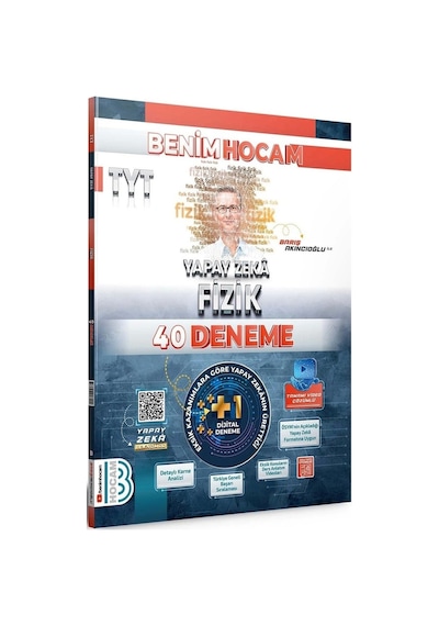 Benim Hocam Yayınları Tyt Yapay Zeka Fizik 40 Deneme Yeni