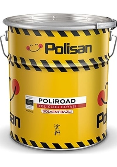 Polisan Poliroad Yol Çizgi Boyası 20 Kg