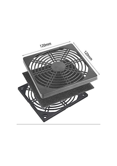 12cm Fan Toz Filitresi 120x120mm Toz Flitresi
