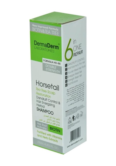 Dermaderm Horsetail Biotinli At Kuyruğu Kepek Şampuanı 250 ML