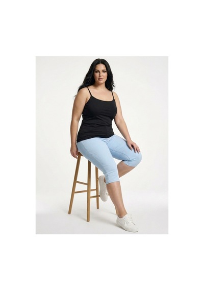 Hanezza Askılı T-shirt Siyah - 4034988 Siyah
