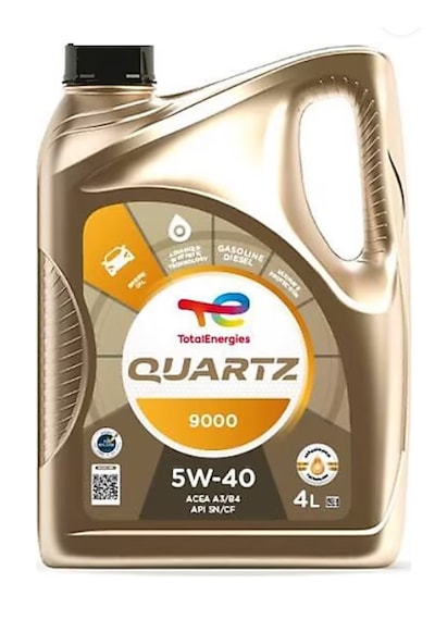 Total Quartz 9000 5w-40 4 Lt Motor Yağı