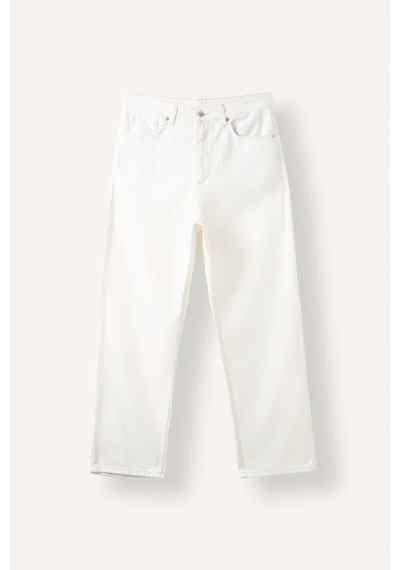 Defacto Beş Cep Detaylı Baggy Fit Jean Pantolon I4065ax26aubg714 Bej-bg714