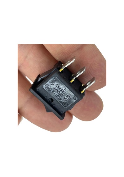 Ic-125 Mini Işıksız Yaylı Anahtar Off-mom 3p