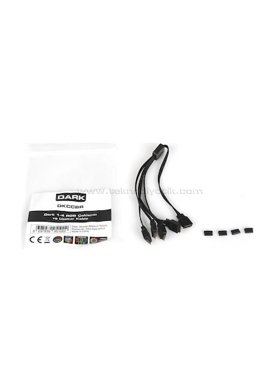 Dark Rgb Led Port Çoklayıcı ve Uzatma Kablosu Dkccbr