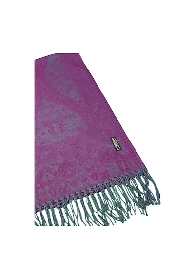 Mim Eşarp Kalın Kışlık Paşmina Şal 75x190 Cm Mürdüm