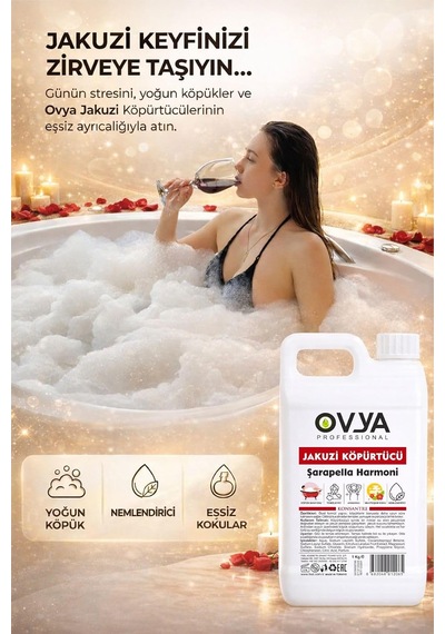 Konsantre Jakuzi Köpürtücü Banyo Köpüğü Şarapella Harmoni Diğer