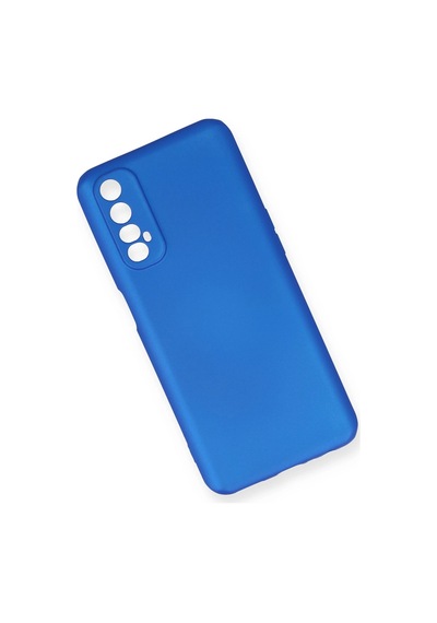 Ilkeshop Newface Realme 7 Kılıf First Silikon - Mavi
